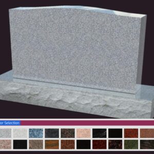 1-Assorted Serpentine Monuments Double Grave